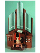 Orgel mit Langrockengel