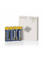 Batteriehalter mit Timer 6 h für 1 Herrnhuter Stern ® Mini 13 cm a1e/a1b