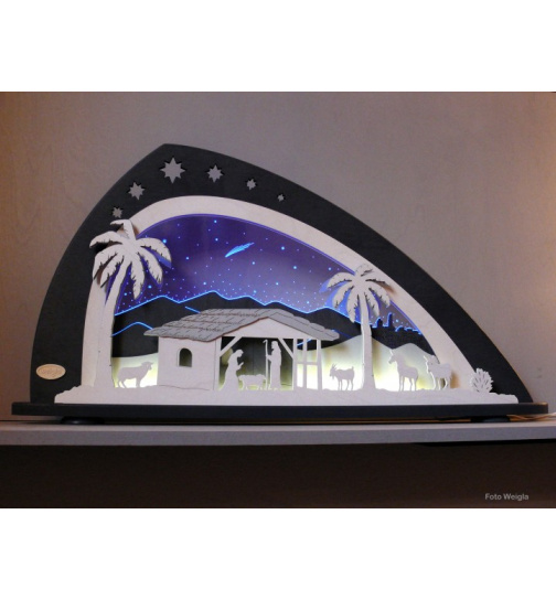 Schwibbogen LED 'Bethlehem' von weigla-Shop | engelheim