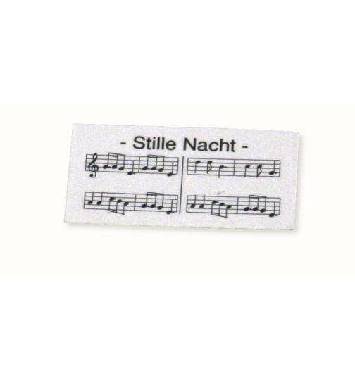 Ersatz-Notenblatt für Sänger oder Piano