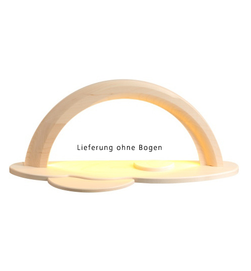 Sockel-Satz für LED-Schwibbogen Ahorn
