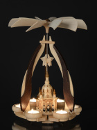 Teelichtpyramide Frauenkirche