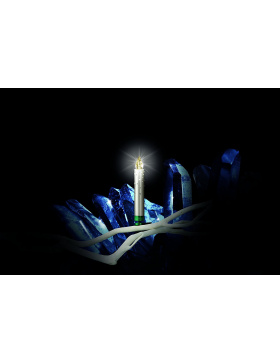 Lumix Crystal mini LED-Christbaumkerzen 7er Erweiterungs-Set, cashmere