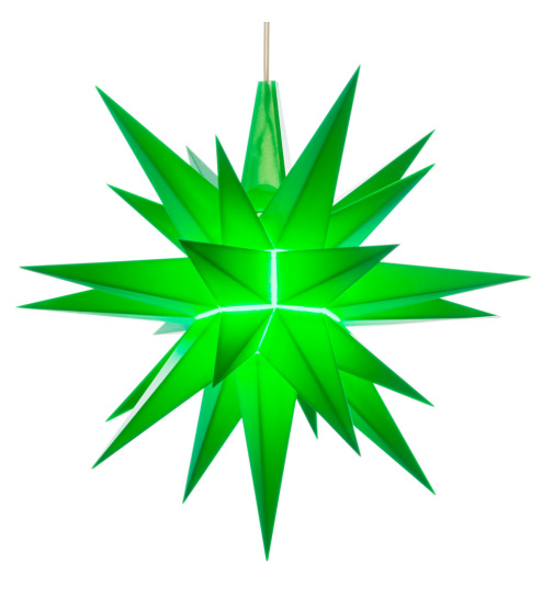 Herrnhuter Stern A1e, 13 cm, grün, inkl. LED