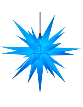 Herrnhuter Stern Plastik a7 (68 cm), blau
