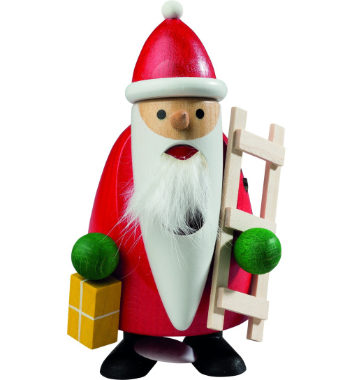 Nussknacker Langbart Santa mit Leiter