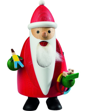 Nussknacker Langbart Santa mit Spielzeug