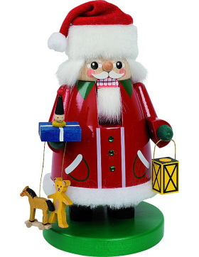 Nussknacker Weihnachtsmann mit Swarovski-Steinen