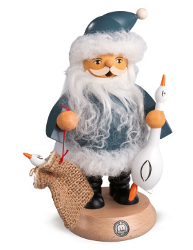 Räuchermännchen Nordic Santa mit Gans Auguste