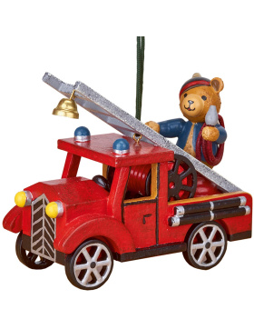Baumbehang Feuerwehr mit Teddy