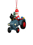 Baumbehang Traktor mit Weihnachtsmann
