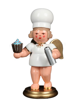 Bäckerengel mit Cupcake