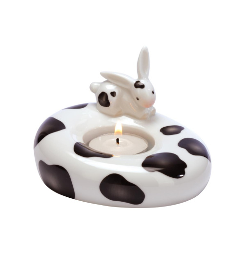 Bunny de luxe - Kerzenhalter Cow Bunny - Teelichthalter