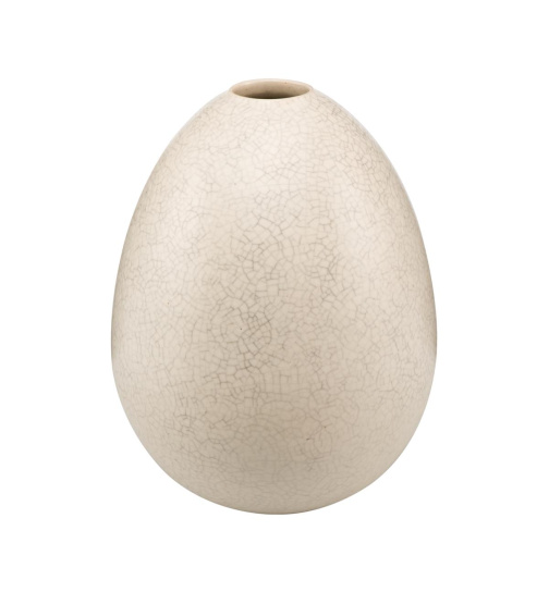 Bunny de luxe - Vase Silver Grey Egg Vase*