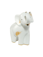 Elephant de luxe - Elefant Alamaya, weiß-gold