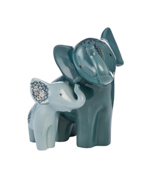 Elephant de luxe - Elefant Boromoko & Bada, blau