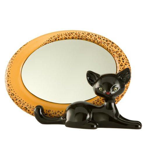 Kitty de luxe - Katze Leopard Kitty - Spiegel