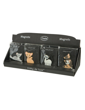 Kitty de luxe - Magnete im Display