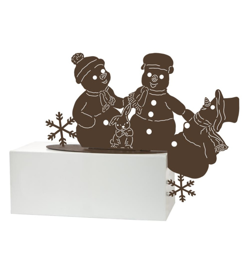 Weihnachten - Figur Winterfreunde - Schneemänner