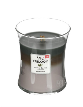 WoodWick Trilogy Medium Jar Cozy Cabin