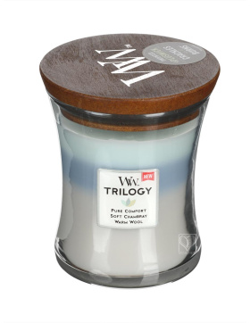 WoodWick Trilogy Medium Jar Woven Comforts