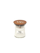 WoodWick Mini Jar White Teak