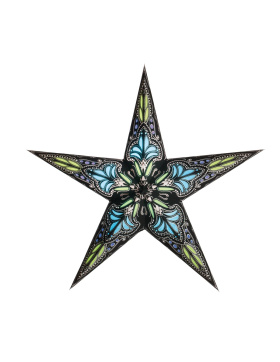 starlightz - jaipur small black/turquoise