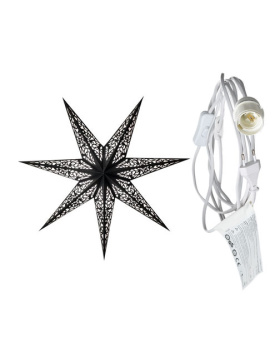 starlightz - baby lux black mit Kabel weiß, 3,5 m