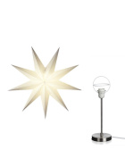 starlightz - baby suria white mit Lampenfuß S