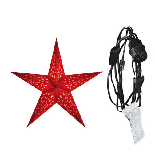 starlightz - mono small red mit Beleuchtungskabel schwarz 4 m