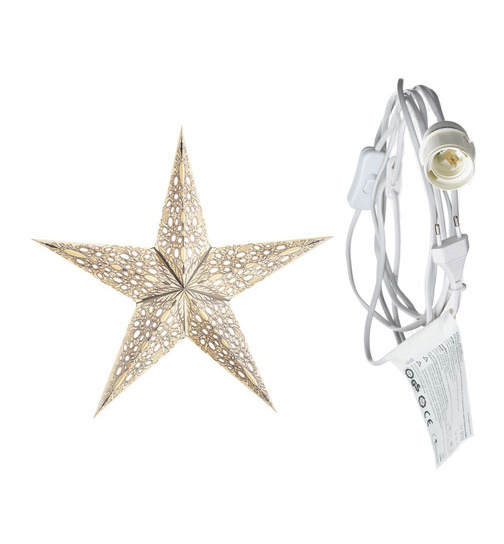 starlightz - mono small white mit Beleuchtungskabel weiß 3,5 m