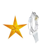 starlightz - mono small yellow mit Beleuchtungskabel weiß 3,5 m