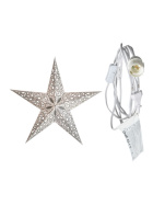 starlightz - raja silver mit Beleuchtungskabel weiß 3,5 m