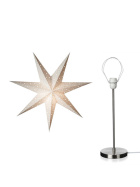 starlightz - cristal white mit Lampenfuß M