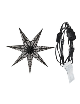 starlightz - lux black mit Beleuchtungskabel schwarz 4 m