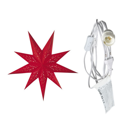 starlightz - spumante red mit Beleuchtungskabel weiß 3,5 m