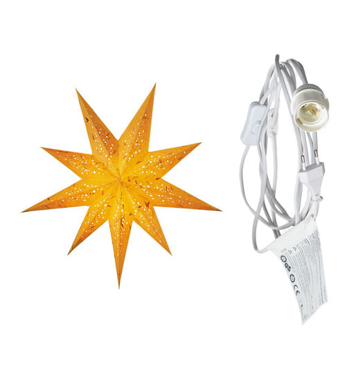 starlightz - spumante yellow mit Beleuchtungskabel weiß 3,5 m