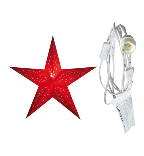 starlightz - mia red mit Beleuchtungskabel weiß 3,5 m