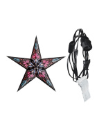starlightz - jaipur black/pink mit Beleuchtungskabel schwarz 4 m