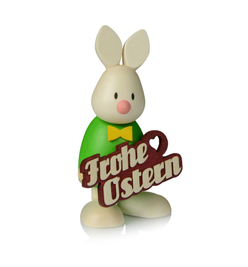 Kaninchen Max Frohe Ostern