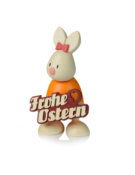 Kaninchen Emma Frohe Ostern