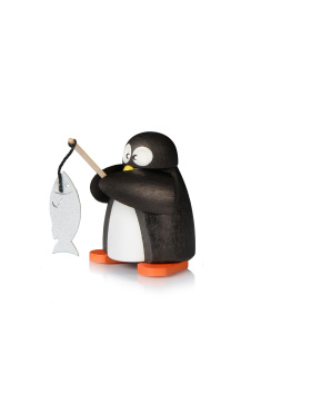 Pinguin fisherman