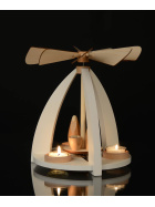 Teelichtpyramide mit Krippenfiguren (Edition F.Günther)*