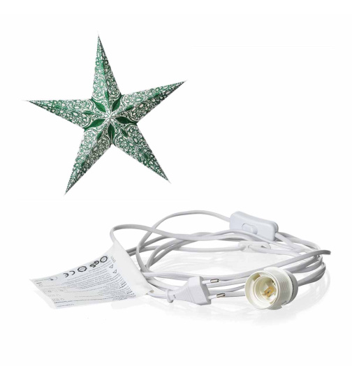 starlightz - raja green mit Beleuchtungskabel weiß 3,5 m