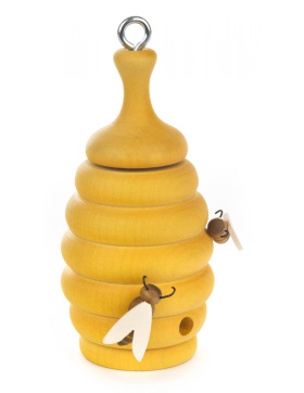 Bienenstock mit Räucherfunktion zum Stellen und Hängen -dregeno exklusiv-