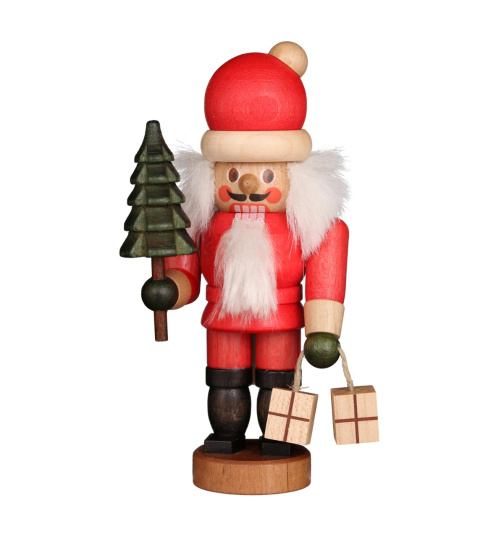 Mini-Nussknacker Weihnachtsmann Erzgebirge NEU Weihnachten Nutcracker Holz Engel 