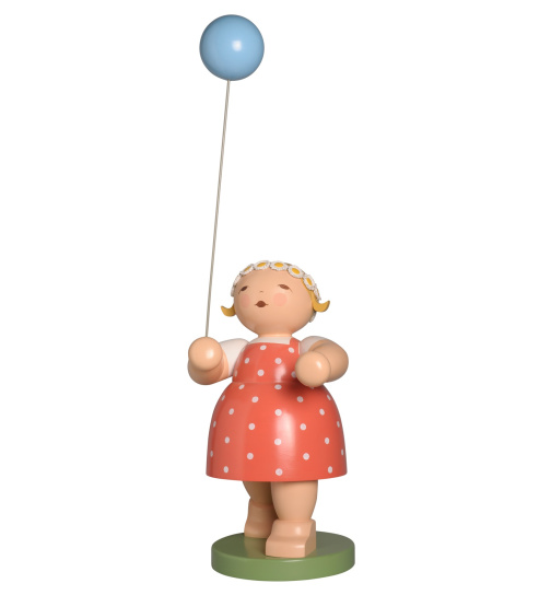 Mädchen groß mit Luftballon 105 cm