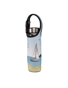 Scandic Home - Trinkflasche mit Neoprenhülle Ocean Love