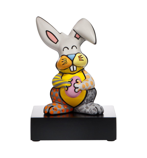Pop Art - Romero Britto Grey Rabbit