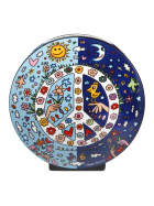 Pop Art - James Rizi Vase Give Peace a Chance